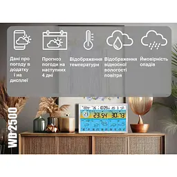 Метеостанція Technoline DirektWetter WD2500 Silver (WD2500) - мініатюра 4