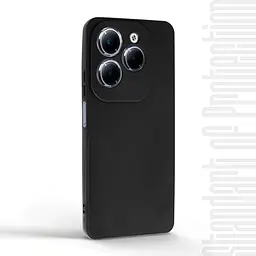 Чехол-накладка для смартфона Infinix Hot 40 Pro, противоударный, силиконовый, термополиуретановый (ТПУ), с защитой камеры и корпуса, черный, защита всего корпуса, ArmorStandart (ARM73942) - мініатюра 2