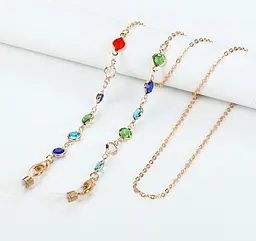 Ланцюжок для окулярів Colorful stones 10270 75 см - мініатюра 2