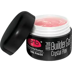 Однофазний моделюючий гель PNB UV/LED One Phase Builder Gel Crystal Pink 5 мл