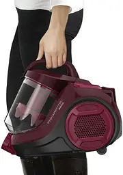 Rowenta Пилосос контейнерний Compact Power Cyclonic, 750Вт, конт пилок -1.2л, НЕРА, червоний - мініатюра 7