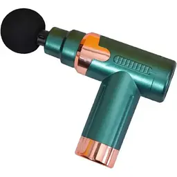 М'язовий ударний масажер Fascial GUN JY-760 4 насадки Зелений 30151367А