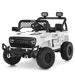 Дитячий електромобіль Bambi Джип M 6325EBLR-1 до 30 кг