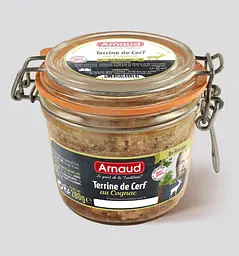 Паштет Arnaud Terrine de Cerf au Cognac із оленя та коньяком 280 г.