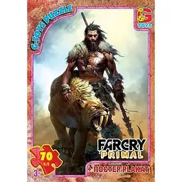 Пазли дитячі Far Cry. Тваринний світ FCP04, 70 елементів