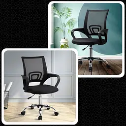 Офісне крісло Yato Middle Black (100006) - мініатюра 4