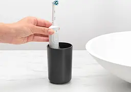 Склянка для зубних щіток Brabantia Renew, темно-сірий (280283) - мініатюра 5