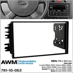 Перехідна рамка Chevrolet Lacetti, Aveo, Tacuma, Nubira AWM 781-10-062 - мініатюра 6
