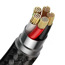 Кабель Baseus Zinc Magnetic Safe Fast Charging Cable USB to Type-C/Lightning/MicroUSB 3A 1m CA1T3-AG1 Black-Grey - мініатюра 6