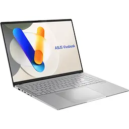 Ноутбук ASUS Vivobook S 16 M5606UA-MX025 16' 3.2K OLED, AMD R9-8945HS, 32GB, F1TB, UMA, NoOS, Сріблястий (90NB1483-M00110) - мініатюра 3
