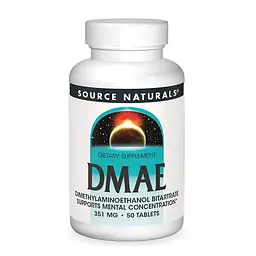 Диметиламіноетанол (DMAE) 351 мг - 50 таблеток