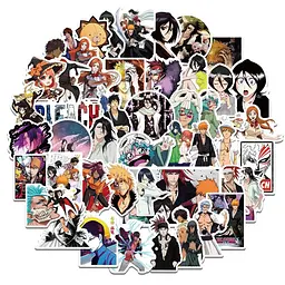 Стікерпак Бліч Набір наклейок GeekLand Bleach 50 штук