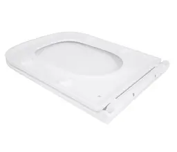 Сидіння для унітазу Qtap (Gemini 490) з мікроліфтом, Slim Duroplast, Quick Release QTSC179W49385 - мініатюра 3