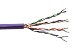 Кабель вита пара САТ 6 UTP 305м AWG 23/1 LSZH-1 фіолетовий Digitus teh0018329