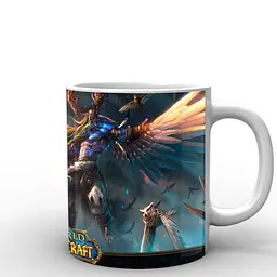 Кухоль GeekLand World of Warcraft серед птахів WW.02.49 330 мл білий - мініатюра 2