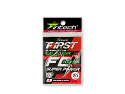 Повідець INTECH флюорокарбон 0,55мм 10кг 20см (2шт/уп) FC First Leader