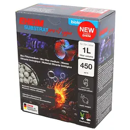 Наповнювач для біологічної фільтрації Eheim Substrat pro+O2xygen 1 л (2512051) - мініатюра 2