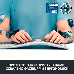 Клавіатура Logitech ERGO K860 for Business Bluetooth/Wireless UA Black [920-010352] [81153] - мініатюра 10