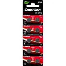 Батарейка Camelion AG1 / LR621 / LR60 Alkaline х 10 (AG1-BP10)