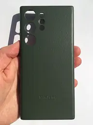 Оригінальний шкіряний чохол Leather Case для Samsung Galaxy S23 Ultra (S918) Green EF-VS918LGEGRU - мініатюра 3