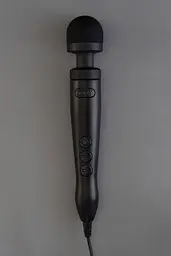 Вібромасажер DOXY Die Cast 3 Matt Black, дуже потужний, живлення 220В, металевий корпус - мініатюра 7