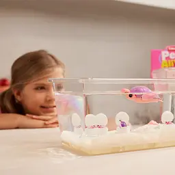 Інтерактивний ігровий набір Мама черепаха із сюрпризом Pets and Robo Alive 9560 "Mama and Baby Surprise" - мініатюра 3
