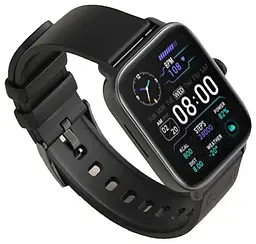 Розумні смарт-годинник Colmi P28 Plus фітнес браслет Black (17832) - мініатюра 3