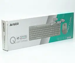 Комплект (Клавиатура и мышь) A4Tech FG2400 Air Wireless Beige (FG2400 Air (Beige)) - миниатюра 5