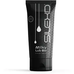 Лубрикант SilexD Milky Lub Bio на водній основі, з імітацією сперми, 100 мл