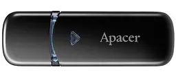 Флеш-накопичувач Apacer USB3.0 64GB AH355 Black (AP64GAH355B-1)