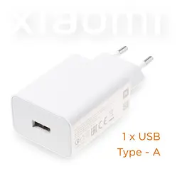 Зарядний пристрій адаптер XiaoMi Charging Combo 33W Type-A (BHR6039EU) - мініатюра 3