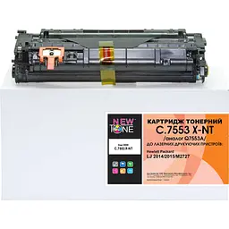 Картридж тон. NEWTONE для HP LJ 1160/1320/P2015/M2727 аналог Q7553X/Q5949X Black ( 7000 ст.) (NT-KT-Q7553X)