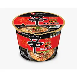 Локшина Шин Рамен Nongshim Shin Ramen Black у склянці 101 г.