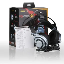Гарнітура Somic G949DE Black/Silver - мініатюра 8