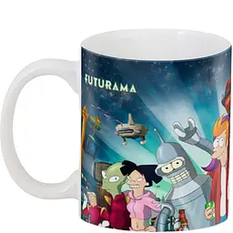 Кухоль GeekLand Футурама Futurama 02.28 постер.164 330 мл білий - мініатюра 3