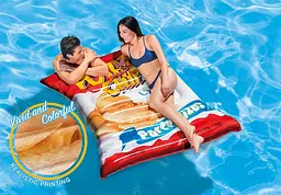 Пляжний матрац надувний для плавання Чипси Intex 178х140 см - мініатюра 2