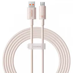 Кабель Baseus Habitat Series Fast Charging Cable USB to Type-C 100W 2m P10360203421-01 Pink