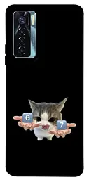 Чохол Demsky Six Seven cat для TECNO Camon 17 Pro