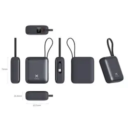 Батарея універсальна Vinga 10000 mAh 35W Display Cable (VPBB1035C) - мініатюра 6