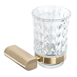 Склянка для зубних щіток Rea 322224B brushed gold REA-77040, Золотий - мініатюра 5