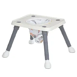 Дитячий стільчик для годування 2 в 1 M 6041 Gray - мініатюра 2
