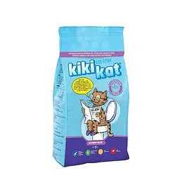 Бентонітовий наповнювач KikiKat Lavender fields для котячого туалету із запахом лавандове поле 5 л