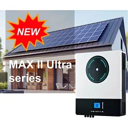 Сонячний інвертор LogicPower W-MAXII-ULTRA-11000VA 48V 30593 гібридний [125980] - мініатюра 2