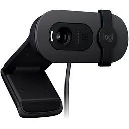 Веб-камера Logitech Brio 100 Full HD Webcam, Graphite - мініатюра 2