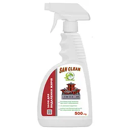 Спрей для чищення кухні San Clean Green House Для видалення жиру 500 г (4820003542965)
