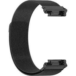 Ремінець DK для Xiaomi Amazfit T-Rex 2 (A2169) Metal Milanese Loop Magnetic (black)