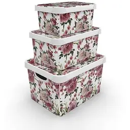 Коробка Qutu Style Box Rose Pink 10 л (STYLE BOX с/к ROSE PINK 10л.) - мініатюра 2