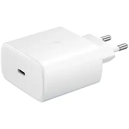 Зарядний пристрій Samsung 45W Travel Adapter USB-C PD білий (EP-TA845NWE) - мініатюра 2