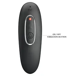 Стимулятор простати Pretty Love Remington, 11 см чорний - мініатюра 4