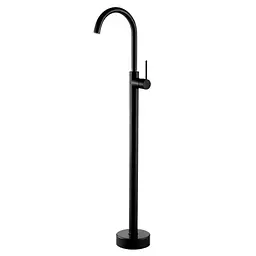 Змішувач для умивальника VBI Milano підлоговий black VBI-050113BL